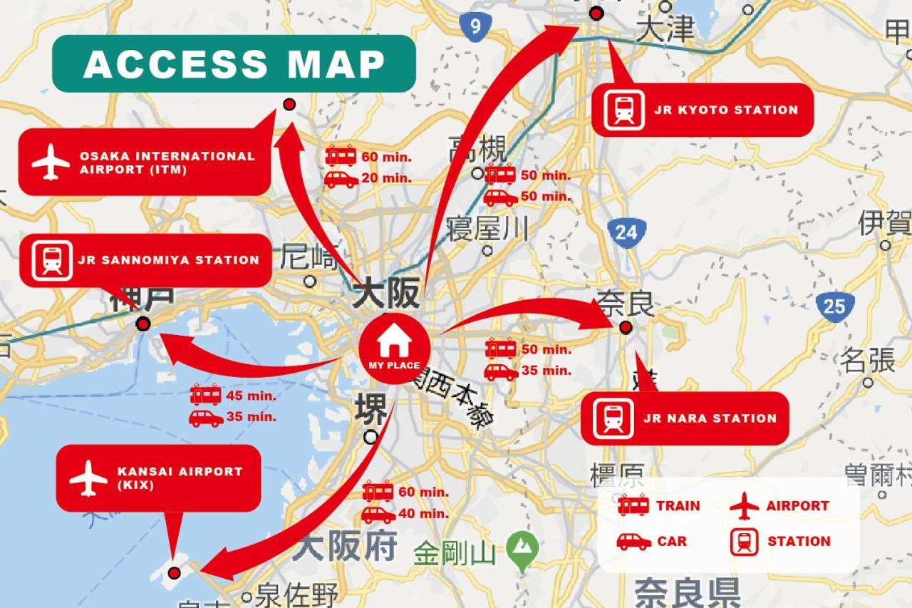 Airspace Nipponbashi Osaka Exterior foto